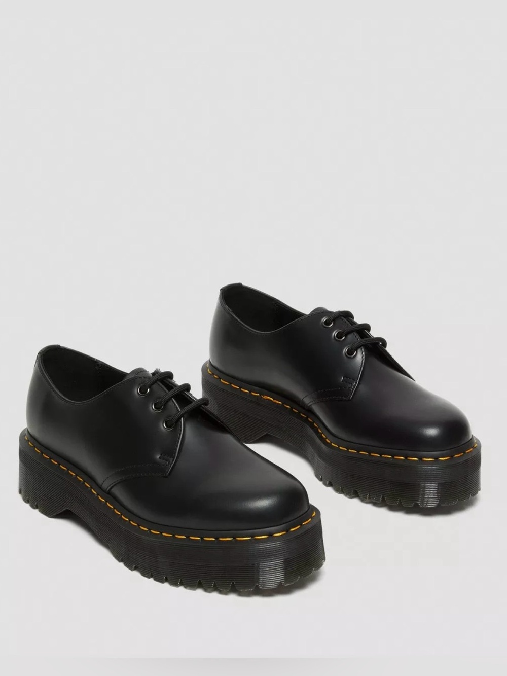 Dr. Martens 1461 Smooth Leather Platform Shoes